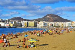 La playa de Las Canteras è la più grande spiaggia della città di Las Palmas de Gran Canaria (Spagna) - © nito / Shutterstock.com
