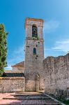 La torre campanaria di Campobasso, Molise, Italia.
