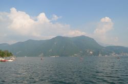 Lugano, vista del grande lago