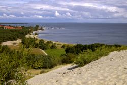 La costa del Mar Baltico, nei pressi di Nida ...