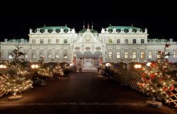 Il Mercatino di Natale al Belvedere di Vienna, ...