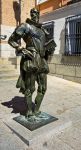 Monumento dedicato a Cervantes nel centro di ...