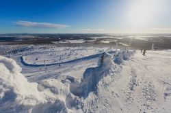 Piste da sci nella regione di Trysil: inverno in Norvegia