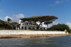 Il turismo di lusso a Shela Beach, nell'isola di Lamu - a sud dell'isola di Lamu, ovvero la principale dell'omonimo arcipelago a largo della costa settentrionale del Kenya, si trova ...