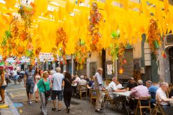 Strada di Barcellona durante il Major de Gracia Festival ad agosto - © Iakov Filimonov / Shutterstock.com