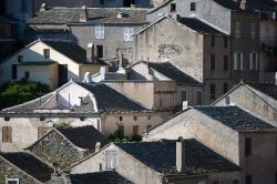 Particolare dei tetti di Nonza, il magnifico borgo della Corsica settentrionale