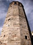 La Torre Civica di Amelia, la cittadina sulle colline della provincia di Terni nell'Umbria meridionale.