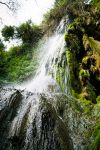 Una cascata nei dintorni di Laconi in Sardegna
