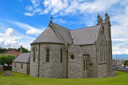 Una piccola chiesa a Howth non lontano da Dublino in Irlanda