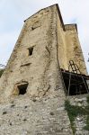 Uno scorcio del borgo medievale di Fosdinovo in Toscana