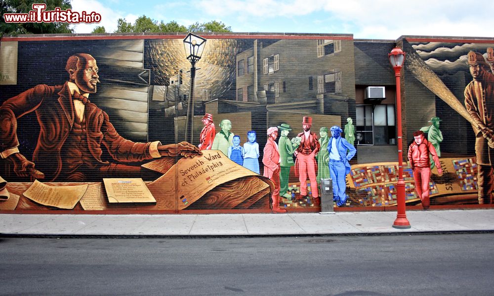 Immagine Uno splendido murales in South Street a Philadelphia, Pennsylvania (Stati Uniti d'America).