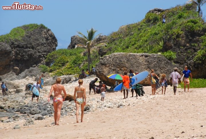 Immagine Barbados è una meta amata per il surf, specie le sue coste orientali su cui soffiano i venti alisei - Fonte: Barbados Tourism Authority