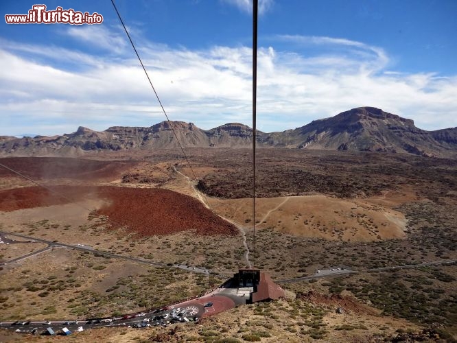 Immagine Il teleferico è il modo più rapido per raggiungere quota 3.500 metri del vulcano El Teide (Tenerife, Canarie).