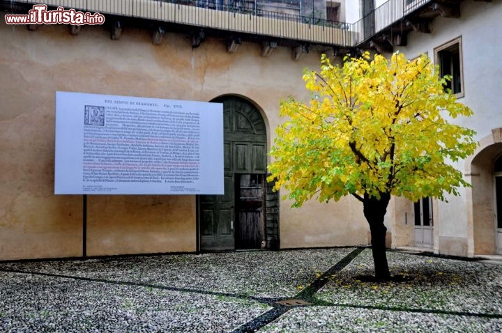 Immagine Ingresso della mostra di Bramante e l'Arte della Progettazione, al Palladium Museo di Vicenza dal 9 novembre 2014 all'8 febbraio 2015