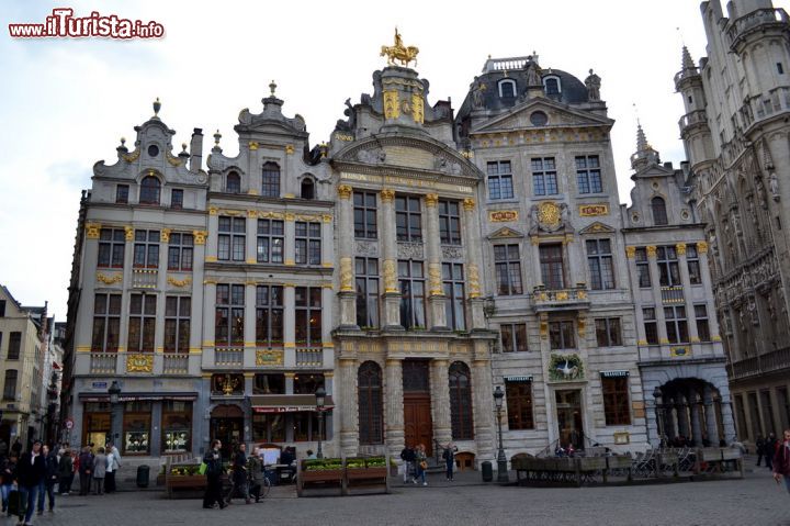 Immagine Maison des Brasseurs, Bruxelles: sulla Grand-Place, è sede del Museo della Birra nonché l'antica sede della Corporazione dei Birrai.