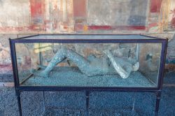L'idea di eseguire dei calchi nelle cavità rinvenute negli scavi archeologici di Pompei fu dell'archeologo Fiorelli, che nel 1863 ordinò di rimpire queste "sacche", ...