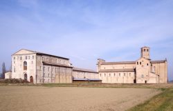 La Certosa di Paradigna, descritta da Stendhal, a nord di PArma, è la sede CSAC il Centro Studi Archivio Comunicazione - Foto Paolo Rosselli