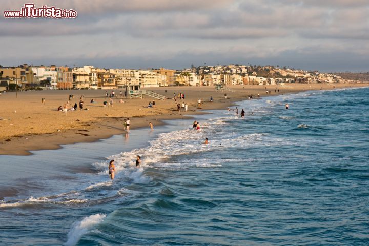 Immagine La grande spiaggia di Venice, bordata dall'Oceano Pacifico a Los Angeles - © Nickolay Stanev / Shutterstock.com