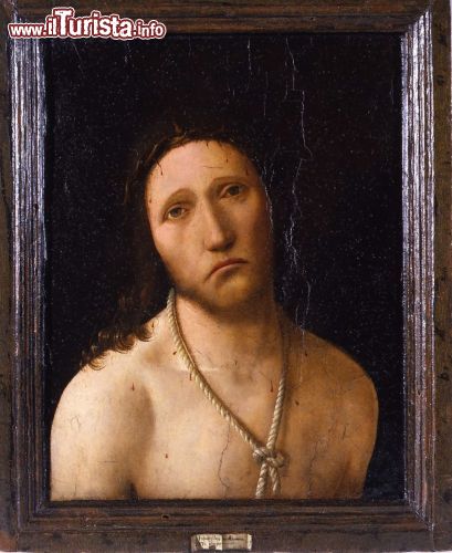 Immagine Ecce Homo, lo struggente olio su tavola di Antonello da Messina: lo potete ammirare al museo di Palazzo Spinola a Genova