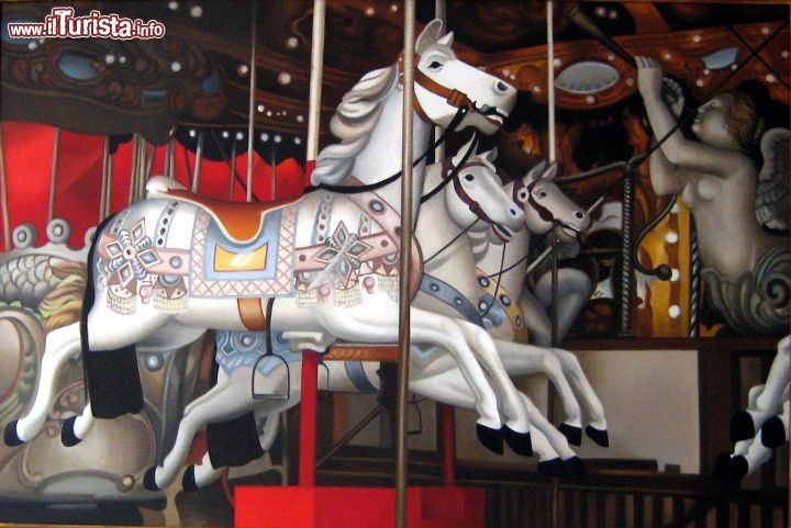 Immagine Anche i cavalli da giostra sono esposti nel museo di Grandate: luogo adatto a grandi e piccini permette di passare qualche ora piacevole, e l'ingresso è gratuito!
