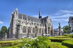 Notre Dame du Sablon la bella Cattedrale gotica di Bruxelles si trova nel centro della capitale del Belgio