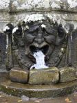 Un particolare della fontana chiamata il Cardinale a Villa lante, nel Lazio