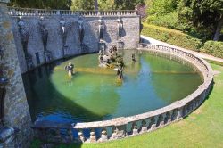 La Fontana di Pegaso nei giardini di VIlla Lante a Bagnaia di Viterbo, Lazio