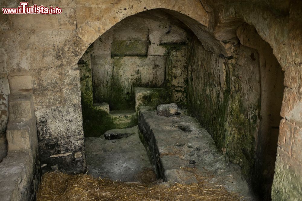 Immagine La visita dell'interno di una abitazione dei Sassi di Matera