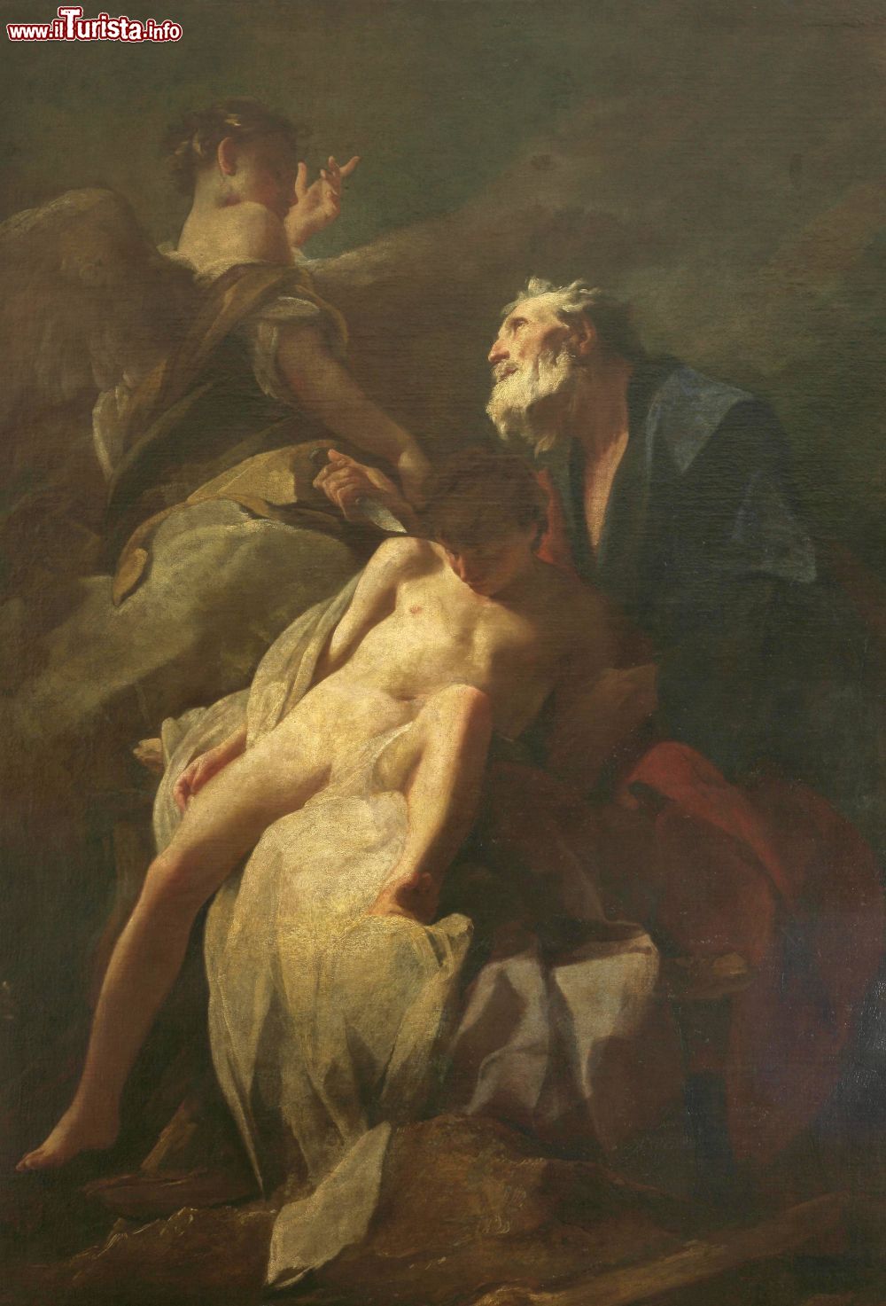 Immagine L'opera "Abraham's sacrifice of Isaac" di Federico Bencovich esposta nella Galleria Strossmayer degli Antichi Maestri di Zagabria (Croazia).