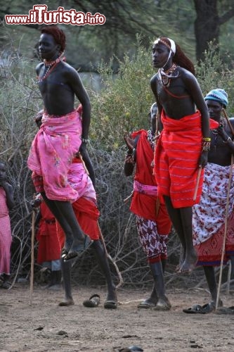 Immagine Guerrieri maasai nel Kenya