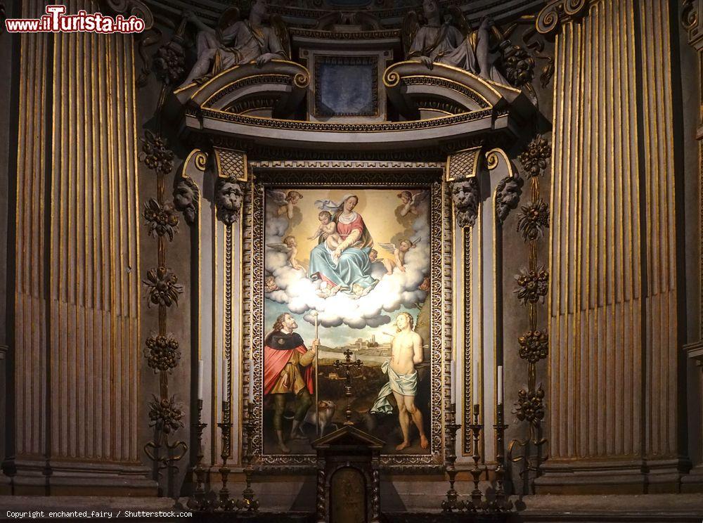 Immagine Una tela conservata all'interno della Basilica di Santa Maria Maggiore a Bergamo. La chies dispone di un notevole patrimonio artistico - foto © enchanted_fairy / Shutterstock.com