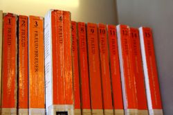 Libri sulla psicanalisi presso la Casa Museo di Sigmund Freud a Vienna. Il museo è stato fondato nel 1971 - foto © sasimoto / Shutterstock.com