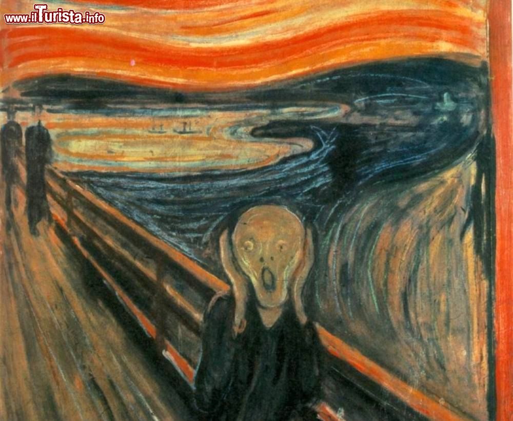 Immagine Urlo di Munch: la versione presente nella Galleria Nazionale di Oslo in Norvegia