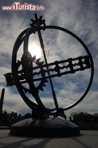 Orologio solare Vigeland park