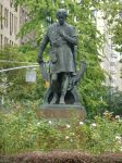 Gramercy Park: statua di Edwin Booth
