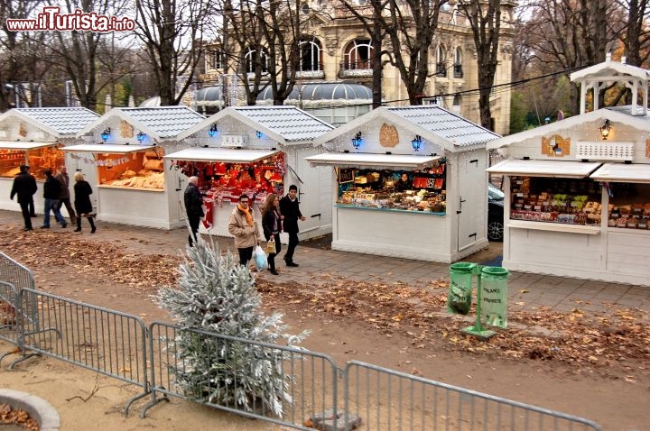 I Mercatini di Natale sui Campi Elisi (Champs Elysees) sono uno shopping classico di Parigi durante l'Avvento e le festivit di fine anno
