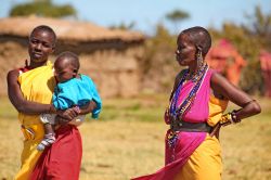 Donne Masai nei pressi del Parco Masai Mara