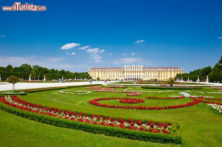 Immagine I giardini del Castello di Schonbrunn, Vienna