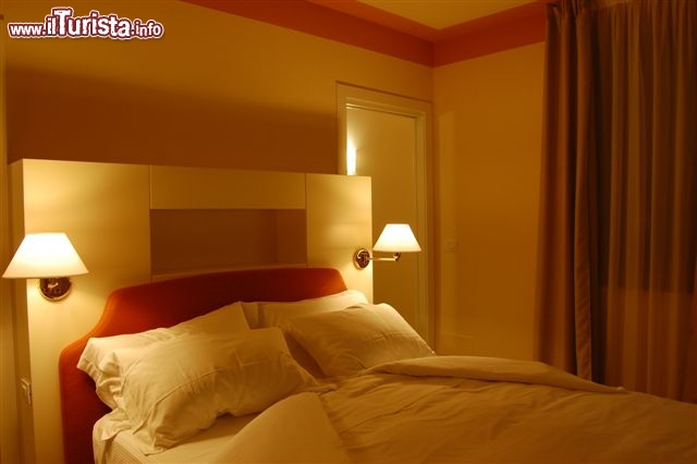 Immagine una delle  camere dell'hotel de charme Leon d'oro.
vieni a provare la nostra ospitalit! il nostro motto  