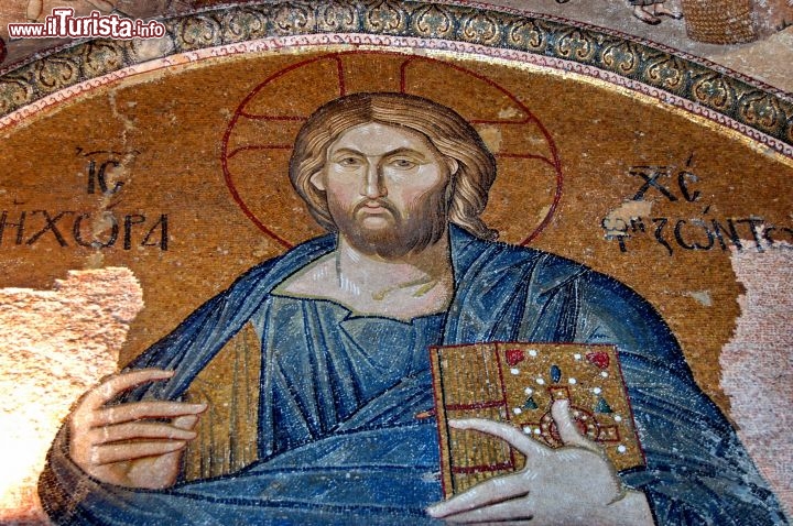 Immagine Mosaico Cristo San Salvatore Chora