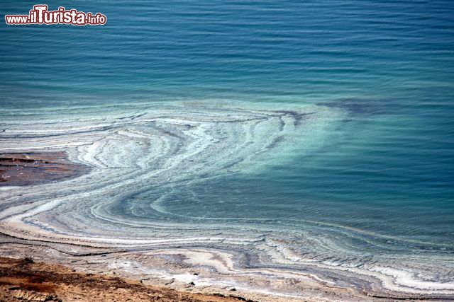 Immagine Costa del Mar Morto con sedimenti salini
DONNAVVENTURA 2010 - Tutti i diritti riservati - All rights reserved