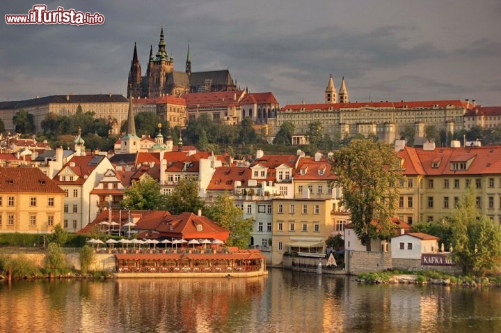 Immagine Il Castello Praga visto Moldava