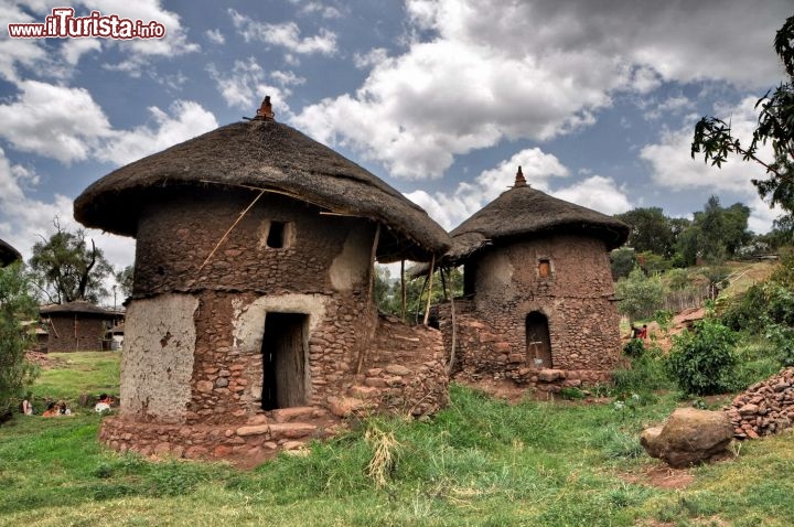 Casa tradizionale a Lalibela in Etiopia - In Etiopia con i Viaggi di Maurizio Levi