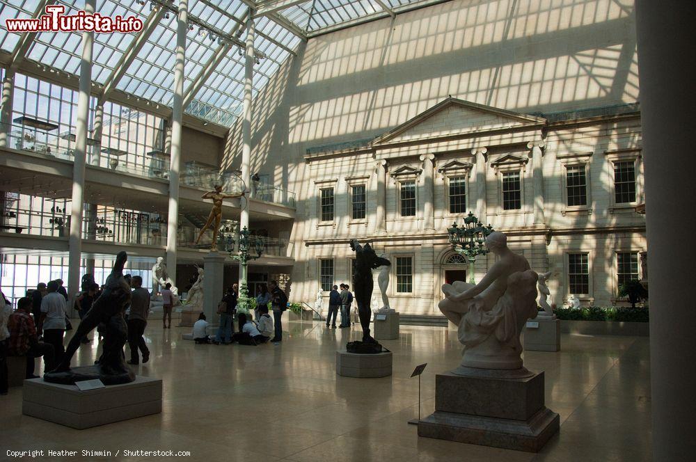 Immagine Charles Englehard Court nell'ala americana del Metropolitan Museum of Art, lato Central Park di New York. - © Heather Shimmin / Shutterstock.com