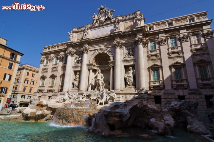 Immagine La Fontana di Trevi a Roma, uno dei luoghi più amati di tutta l'Italia
