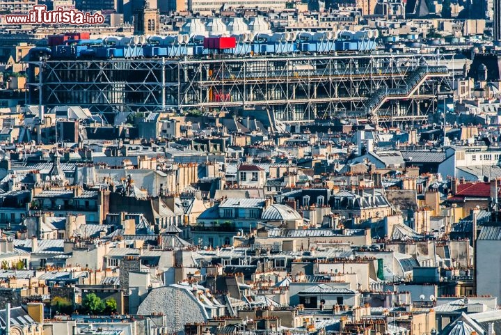 Immagine Vista area de Le Marais e del Centro Pompidou - © ostill / Shutterstock.com