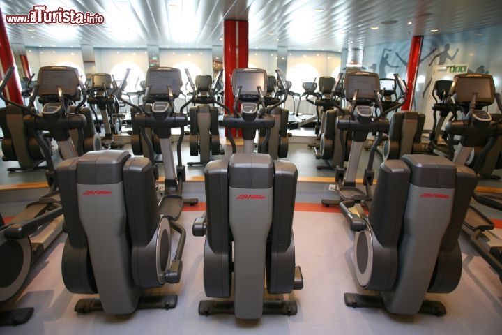 La ricca Area fitness sulla nave da crociera Liberty of Seas