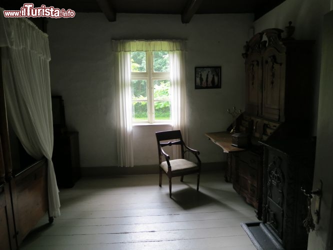Immagine Una camera tipica di una abitazione della Danimarca, presso il Den Fynske Lansdby, isola di Fionia