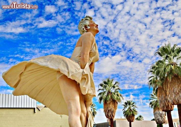 La statua di Forever Marilyn a Palm Beach - La California omaggia il mito della Monroe - © DONNAVVENTURA® 2013 - Tutti i diritti riservati - All rights reserved