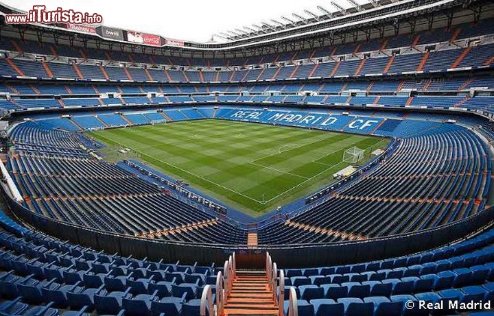 Immagine Lo stadio Santiago Bernabeu il tempio del Real Madrid